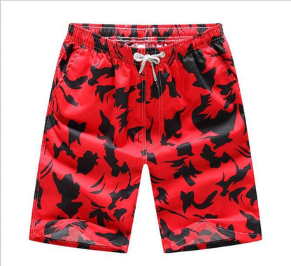 Men's Quick-Dry Printed Swimming Trunks