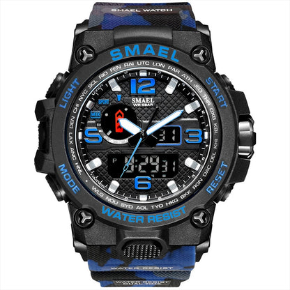 Men's 50M Waterproof Military Watch