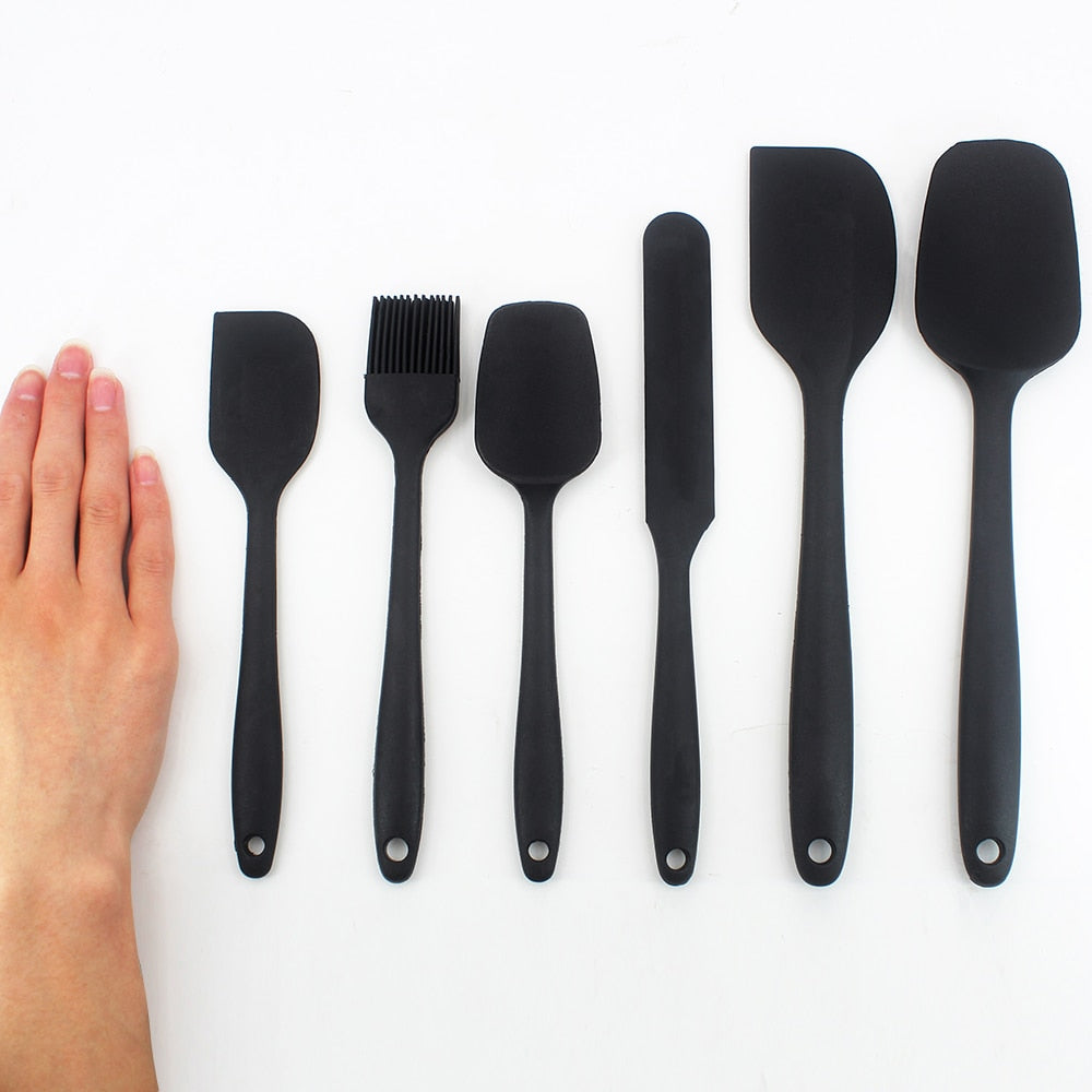 6 Pcs Silicone Spatula Set