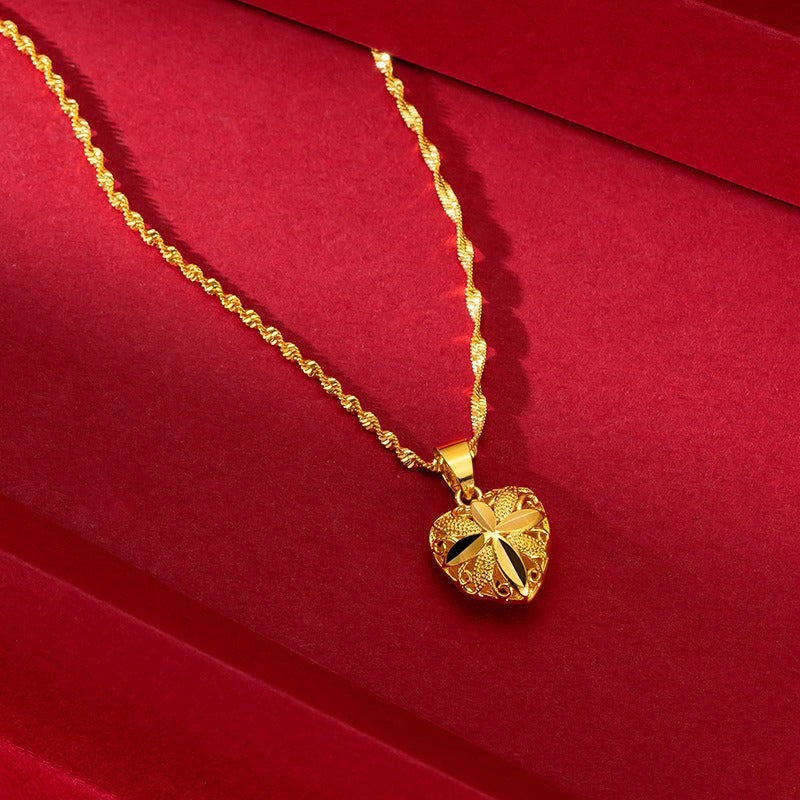 Women's Gold-Plated Love Necklace