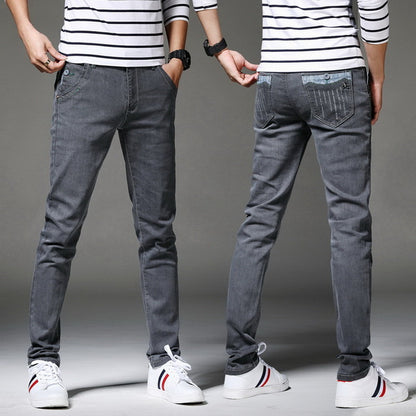 Men's Distressed Skinny Jeans