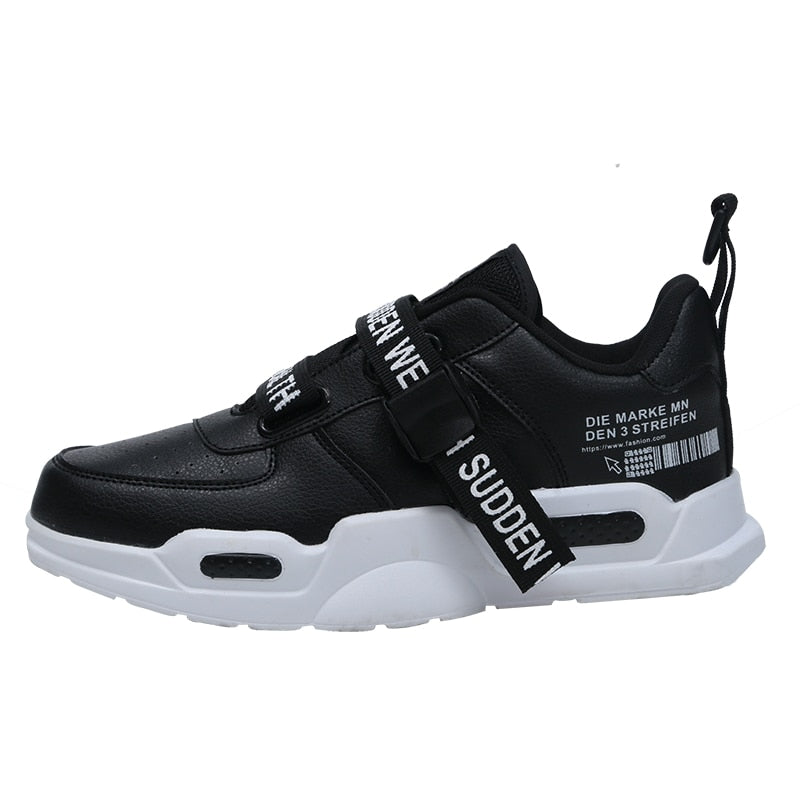 Unisex Men's/Women's Casual Barcode Sneakers