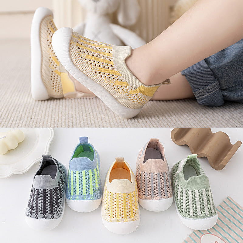 Infant/Toddler Unisex Slip-On Breathable Shoes