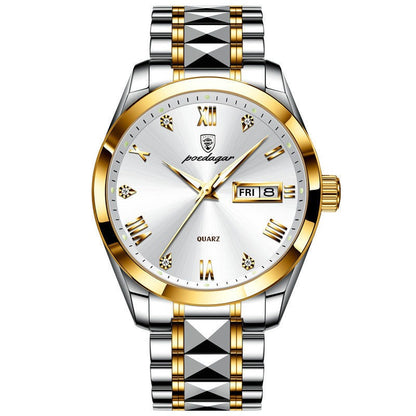 Men's Swiss Waterproof Glow Design Watch