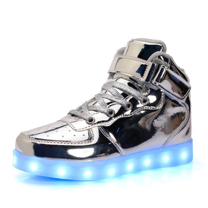 Unisex Boy's/Girl's Light-Up Luminous Sneakers