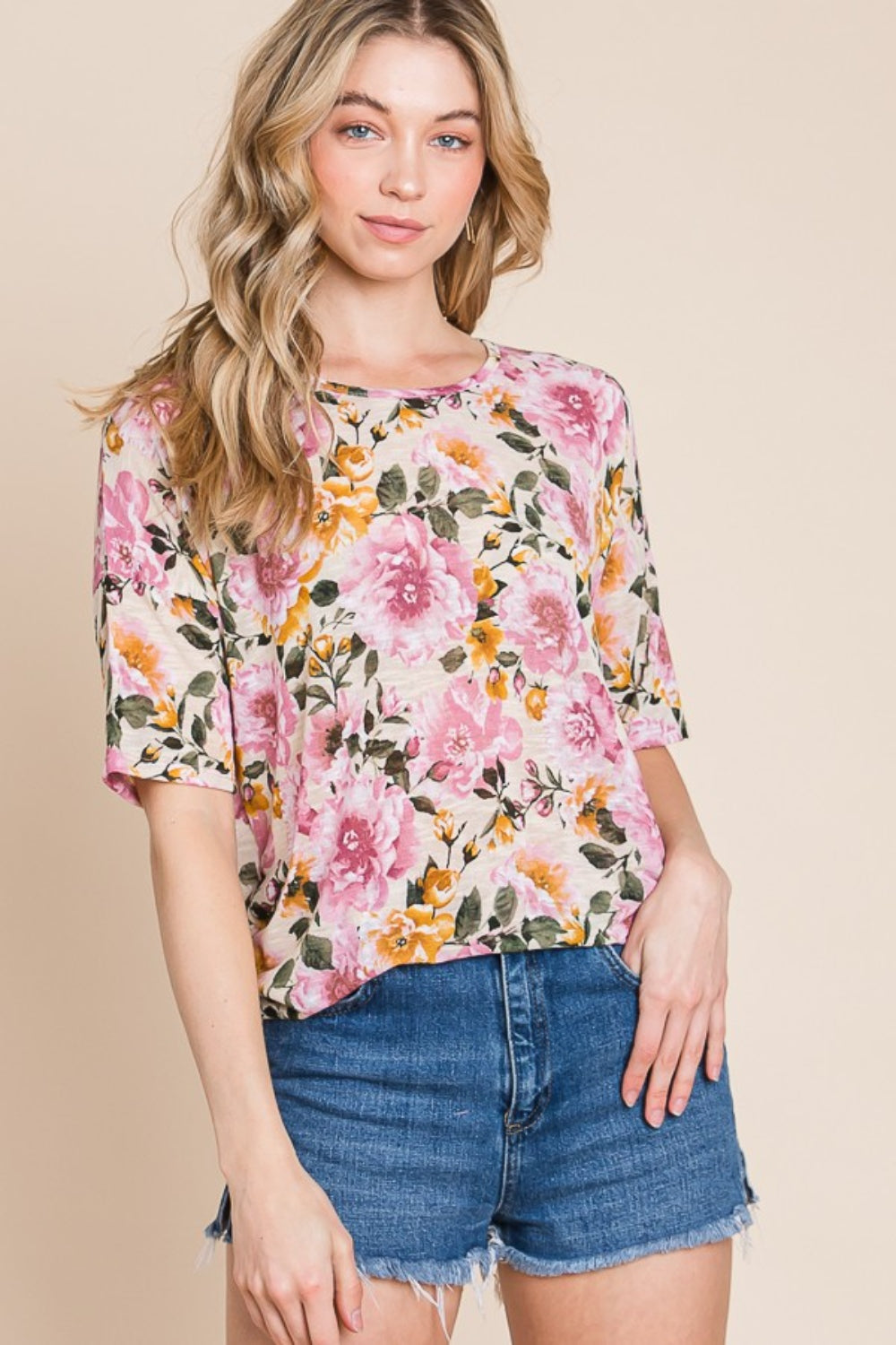 Women's Floral T-Shirt