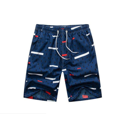 Men's Quick-Dry Printed Swimming Trunks