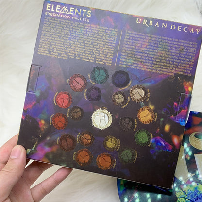 Women's 19-Color Waterproof Eyeshadow Palette