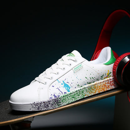 Women's Paint Splash Canvas Shoes