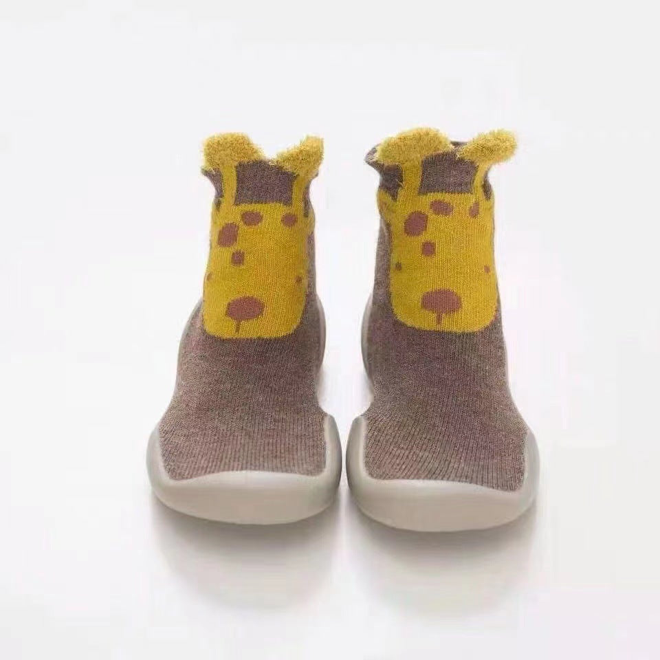 Infant Soft Bottom Nonslip Animal Print Shoes