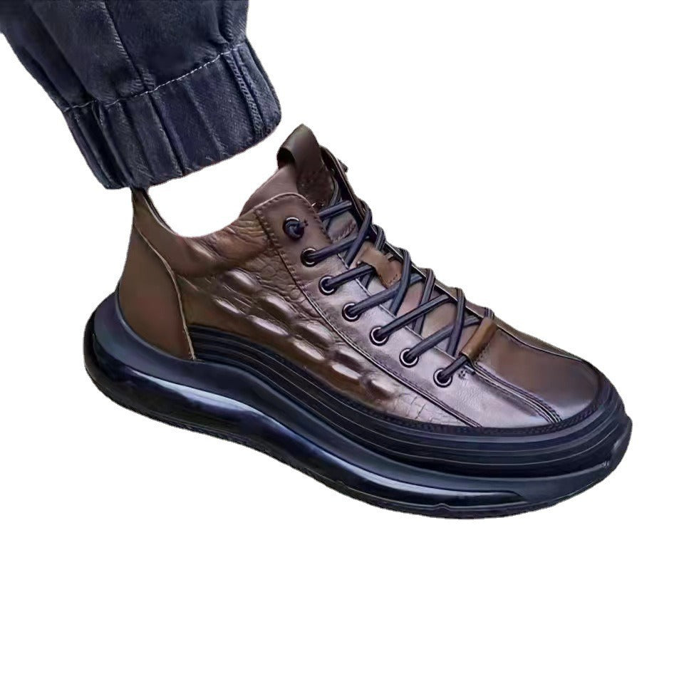 Men's Lefu Elastic Band Casual Shoes