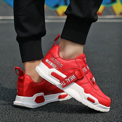 Unisex Men's/Women's Casual Barcode Sneakers