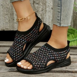 Women's Flying Woven Fish Casual Sandals