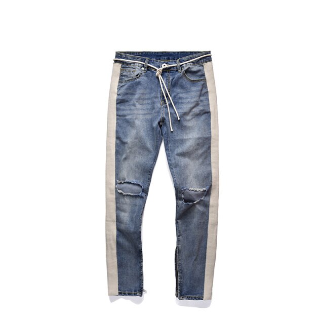 Men's Streetwear Skinny Jeans