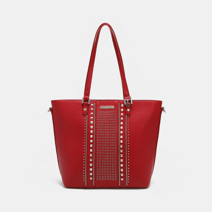 Nicole Lee Studded Decor Tote Bag