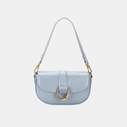 David Jones Leather Shoulder Bag