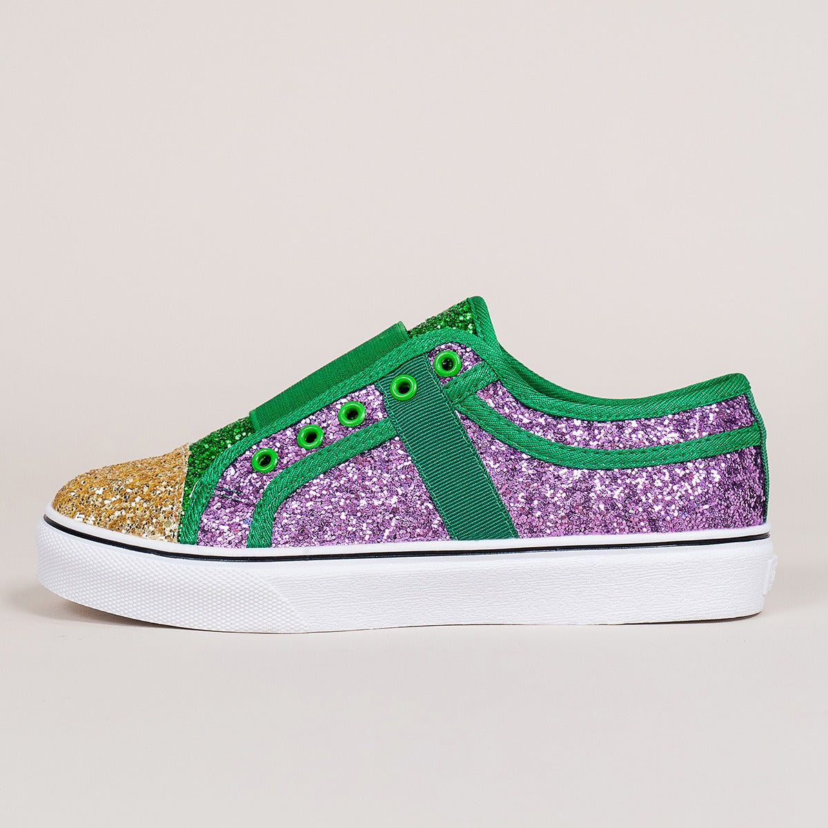 Women's Colorful Sequin Canvas Shoes