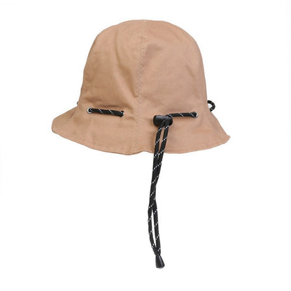 Women's Drawstring Denim Bucket Hat