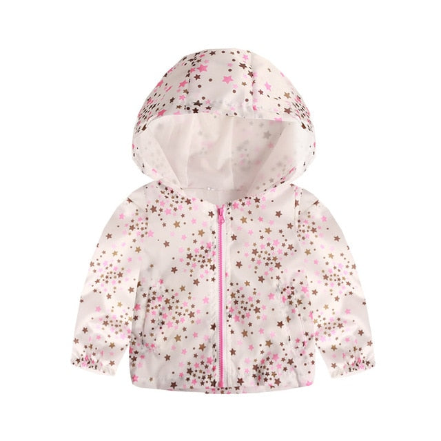 Girl's Toddler Hooded Coat