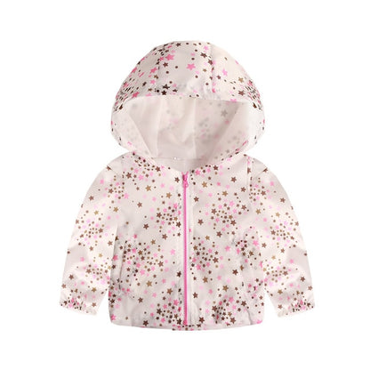 Girl's Toddler Hooded Coat