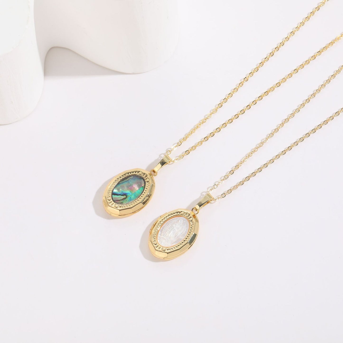 Women's 14K Gold Plated Atmosphere Necklace