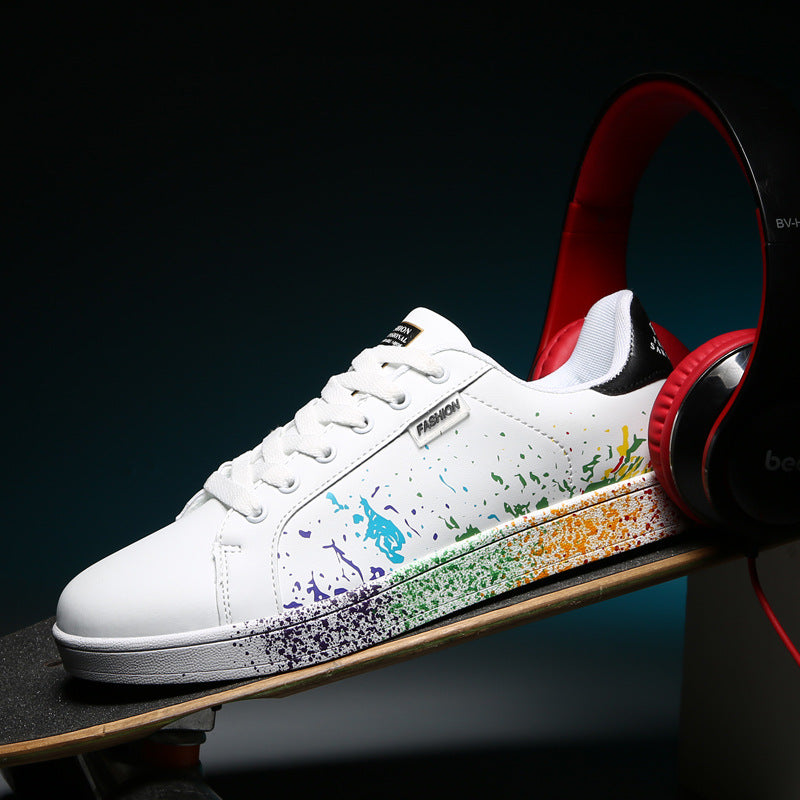 Women's Paint Splash Canvas Shoes