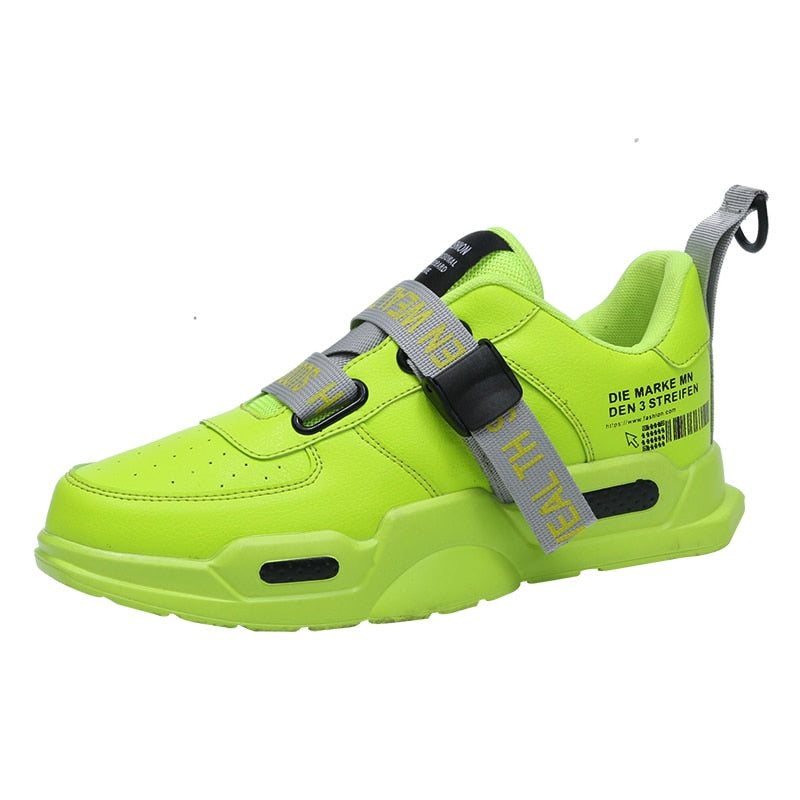 Unisex Men's/Women's Casual Barcode Sneakers