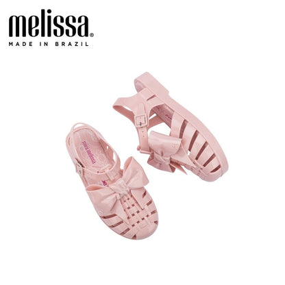 Infant/Toddler Girl's Roman Bow Jelly Sandals