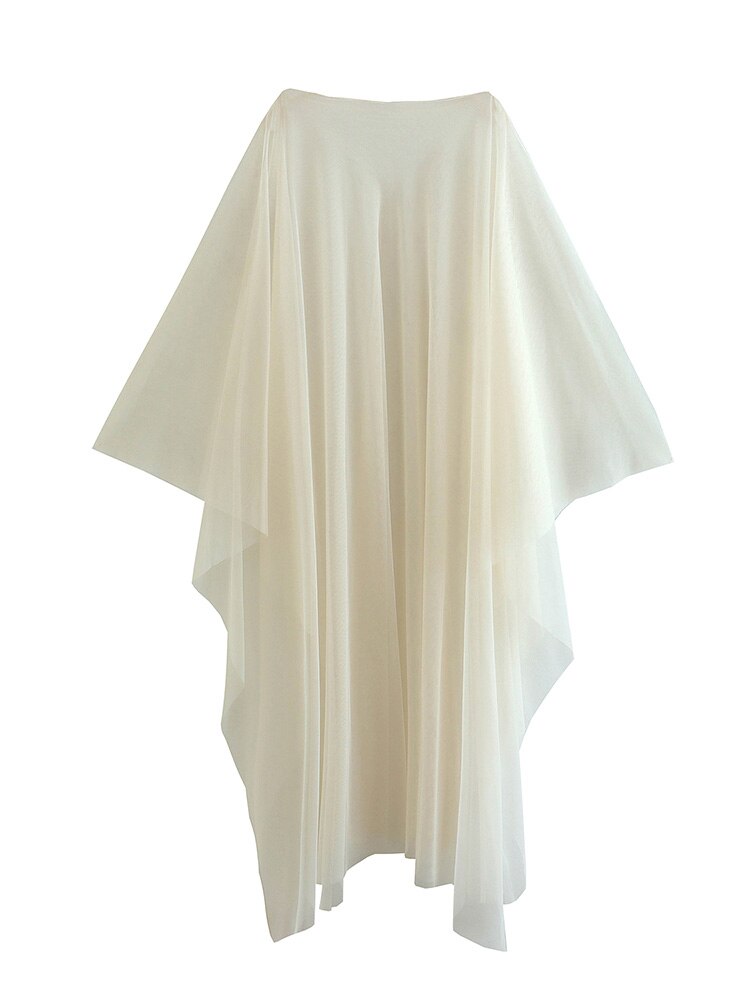 Women's Sheer Tulle Cover Up