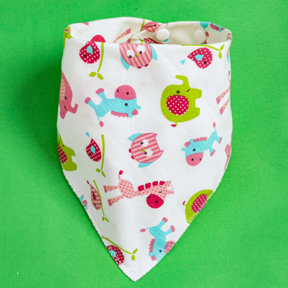 Infant Triangle-Shaped Drooling Bib