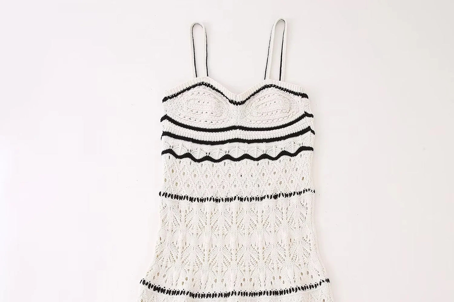 Women's Crochet Knitted Summer Dress