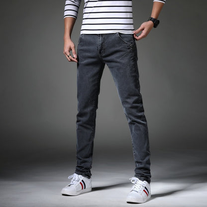 Men's Distressed Skinny Jeans
