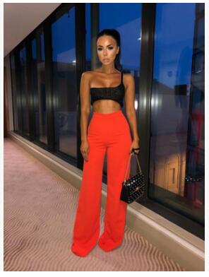 Women's High Waist Wide Leg Pants