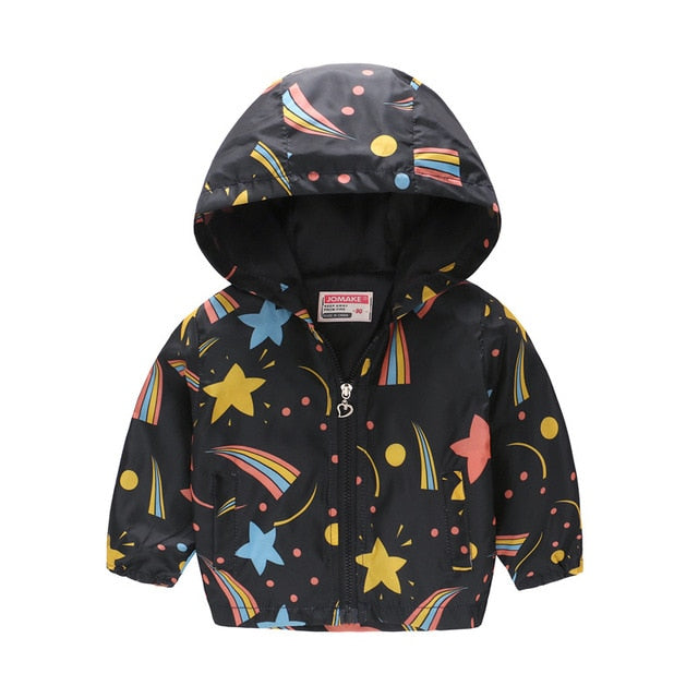 Girl's Toddler Hooded Coat