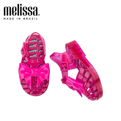 Infant/Toddler Girl's Roman Bow Jelly Sandals