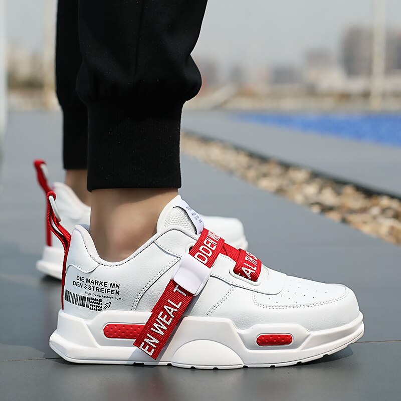 Unisex Men's/Women's Casual Barcode Sneakers