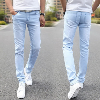 Men's Distressed Skinny Jeans