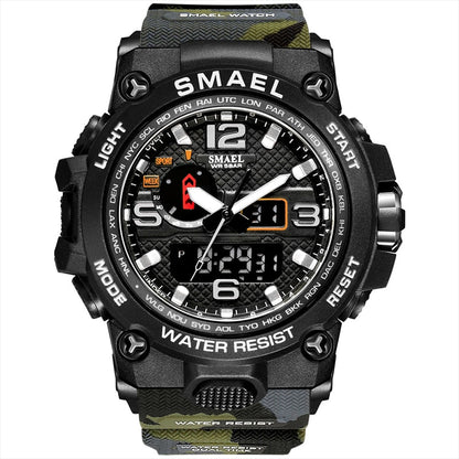 Men's 50M Waterproof Military Watch