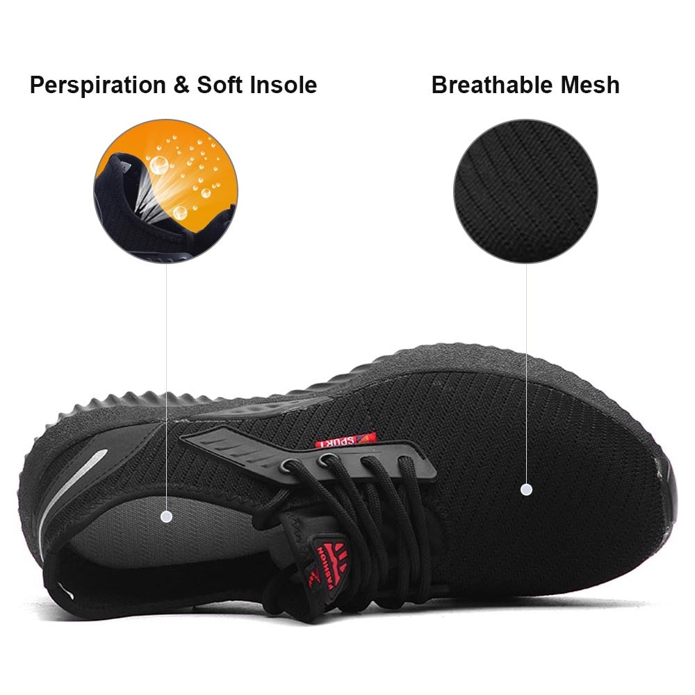 Men's Steel Toe Indestructible Work Shoes