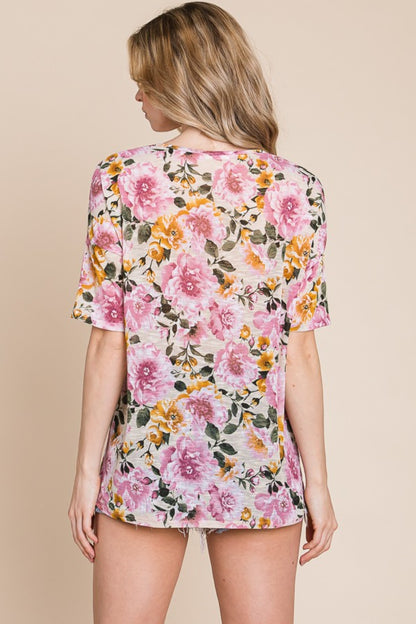 Women's Floral T-Shirt