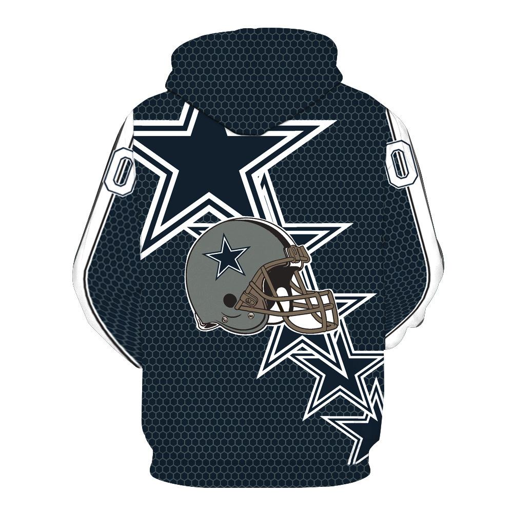 Unisex Men's/Women's Dallas Cowboys 3D Print Hooded Sweatshirt