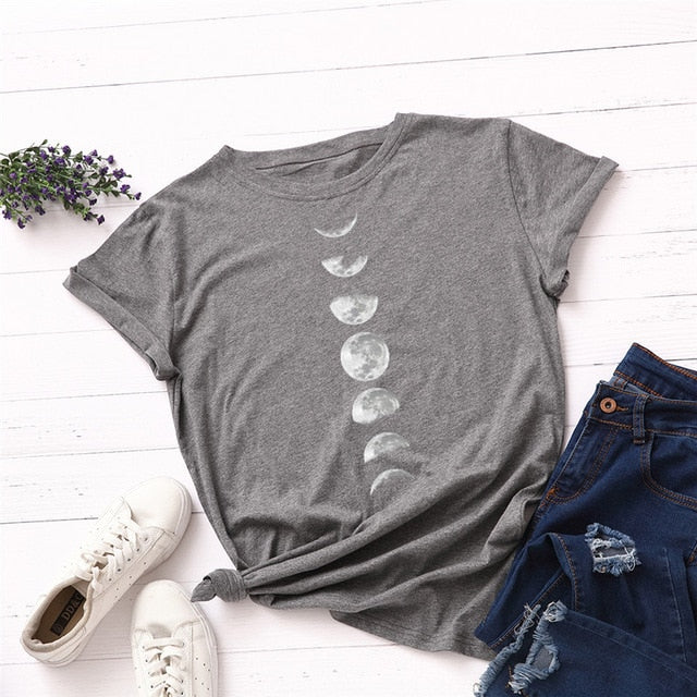 Women's Moon Phase Shirt