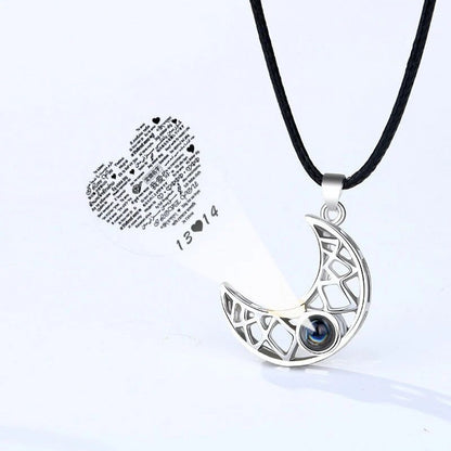 Couple's Sun and Moon Necklace