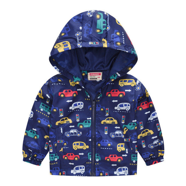 Girl's Toddler Hooded Coat