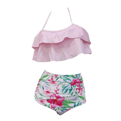 Women's Double Ruffle Bikini