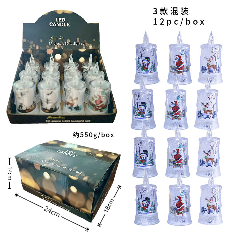 Christmas LED Battery Operated Candle