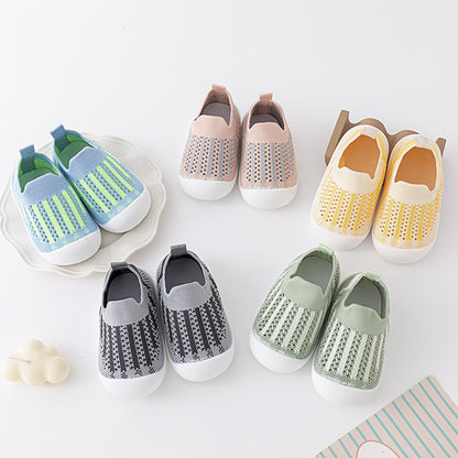 Infant/Toddler Unisex Slip-On Breathable Shoes