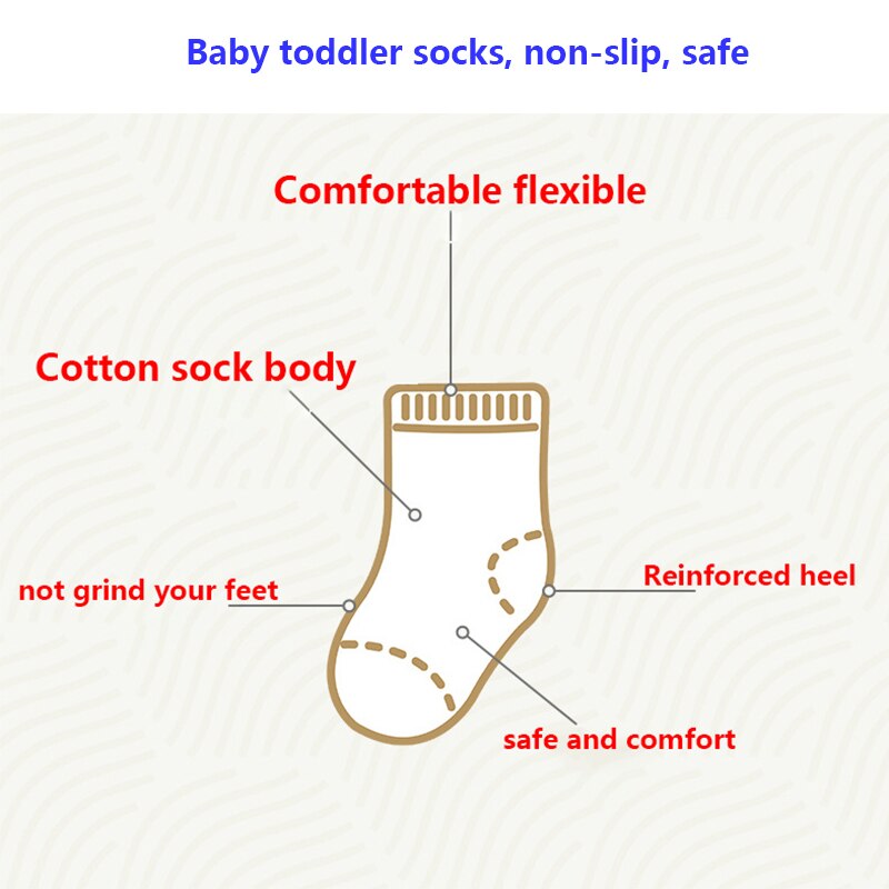 Infant/Toddler Nonslip Animal Print Socks