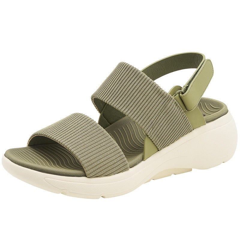 Women's Double Strap Velcro Sandals