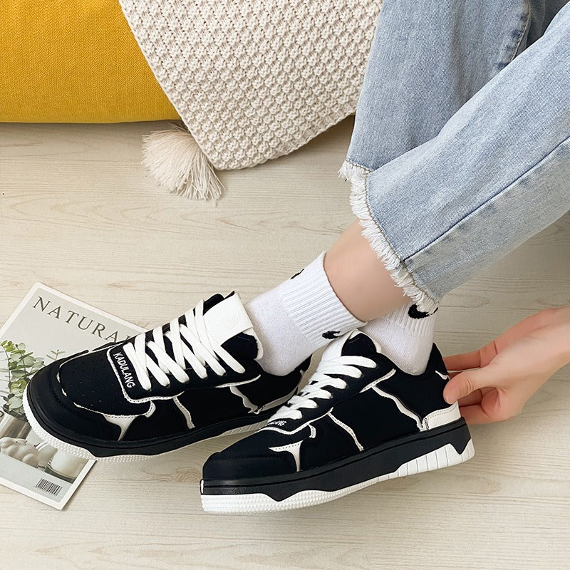 Unisex Men's/Women's Color High Street Lovers Casual Sneakers